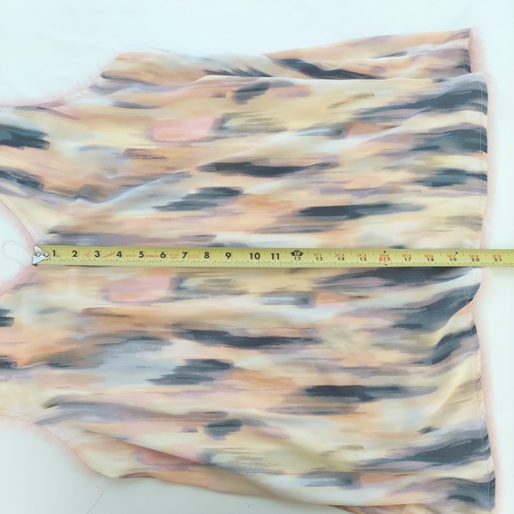 Torrid Women's Georgette Raw Edge Tank - Picture 9 of 9